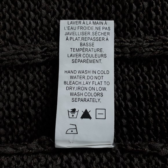 Conrad C Portion Petite Taupe Short Sleeve Knit Cardigan - Picture 11 of 12